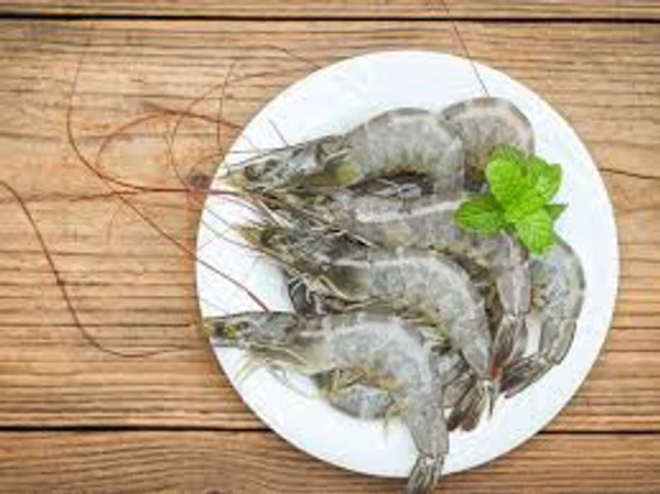 চাপড়া চিংড়ি/Chapra Chingri /White Sea Shrimp - Marie Water - 500g, Medium Size
