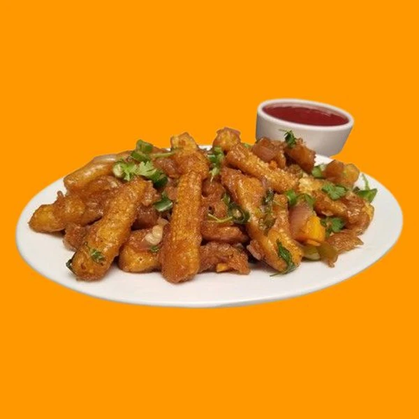 Crispy Chilli Baby Corn  - 1 plate