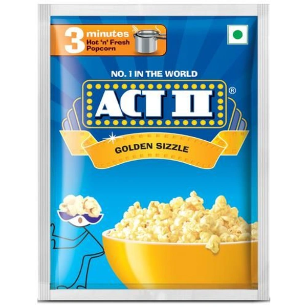 ACT II Instant Popcorn - Golden Sizzle - 40 g
