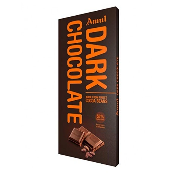Amul Dark Chocolate- Rich In Cocoa - 150 gm