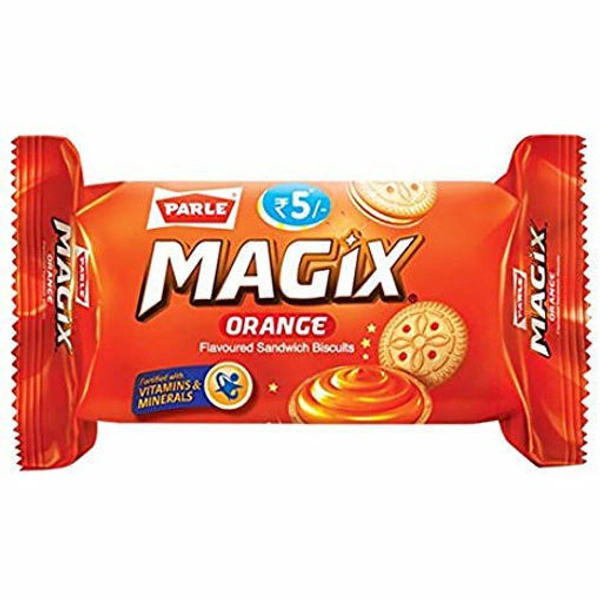 Parle Magix Orange Cream Biscuit - Bundle