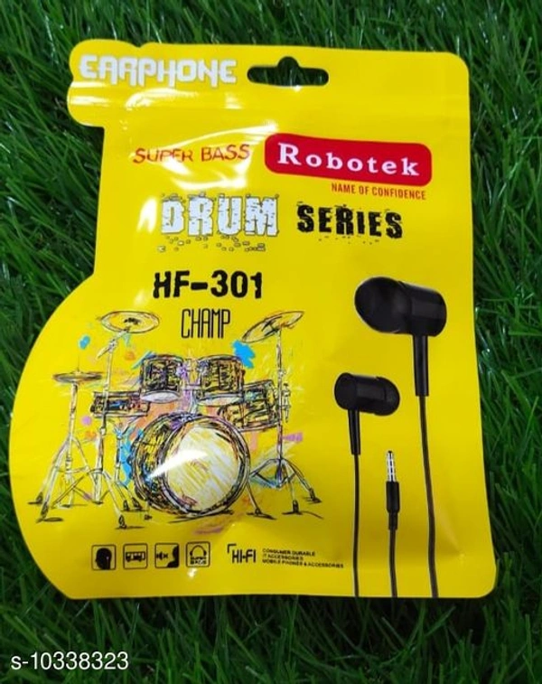Robotek इयर फोन - Black