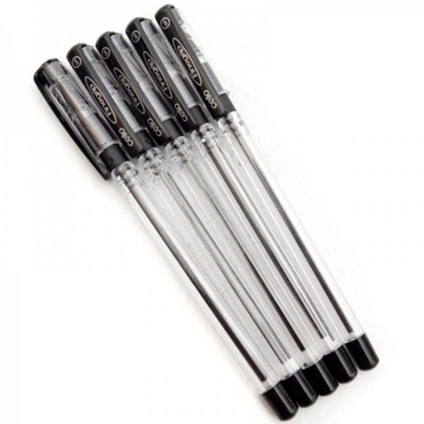 Cello पेन - Black, fine grip
