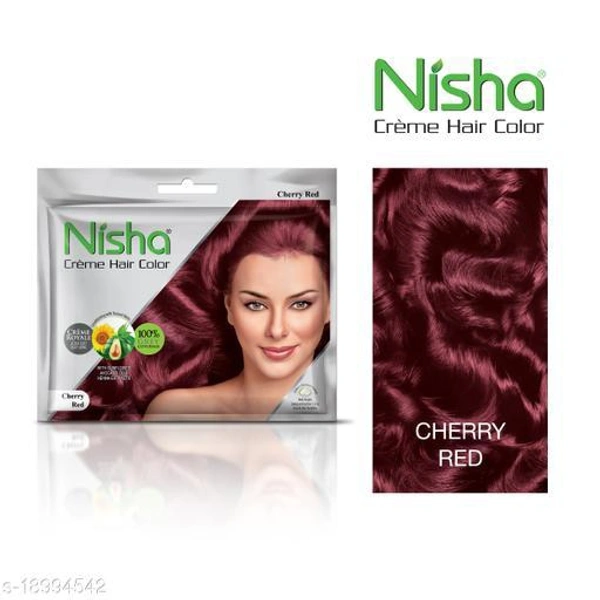 Nisha Mehandi  - Guardsman Red, Weted