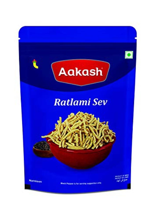 Akash Namkeen - 400g, Ratlami Sev
