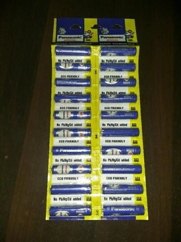 Panasonic Eco Battery  - AAA batteries