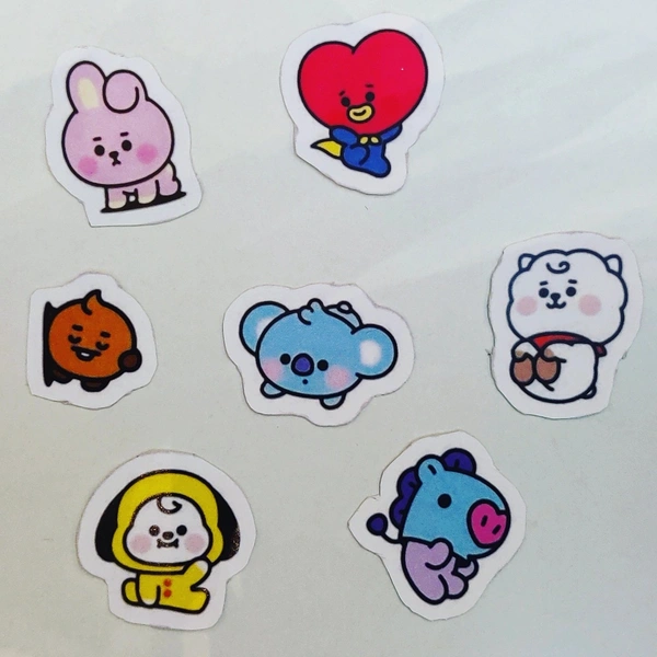 BT21 Sticker Pack - 1.5 cm 