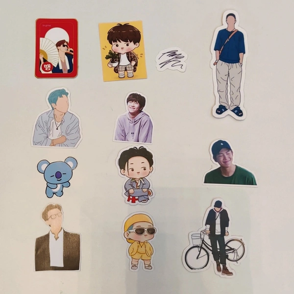 Namjoon Sticker Pack - Different different sizes.
