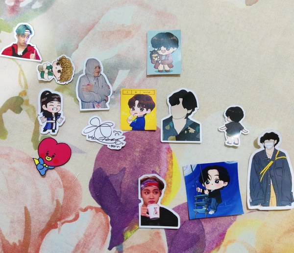 V Sticker Pack  - All different sizes