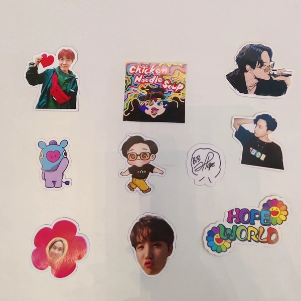 Jhope Sticker Set - All different sizes