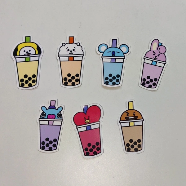 Journal BT21 stickers - 3 cm 