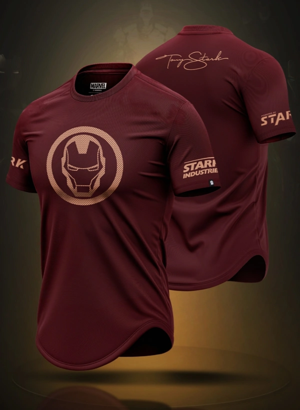 MARVEL IRONMAN COLLECTION⚔️ - MAROON RED, S , L , M , XL , XXL , XS