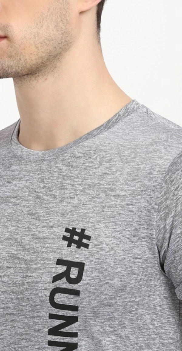 F.R.I.E.N.D.S Men Dirift Half-sleeve T-shirt - Solid Grey, S , L , M , XL , XXL , XS