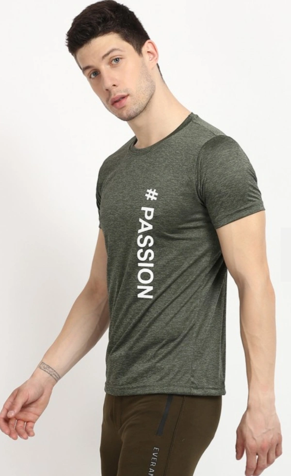 F.R.I.E.N.D.S Men Dirift Half-sleeve T-shirt - GREEN, S , L , M , XL , XXL , XS