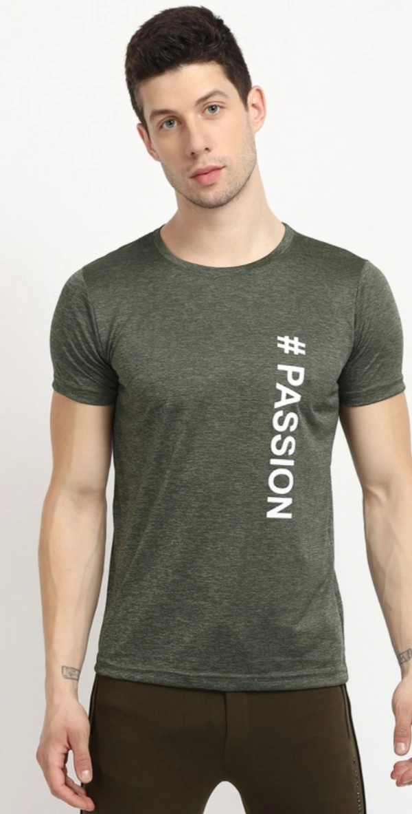 F.R.I.E.N.D.S Men Dirift Half-sleeve T-shirt - GREEN, S , L , M , XL , XXL , XS