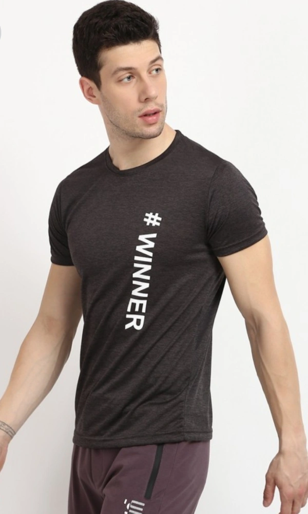 F.R.I.E.N.D.S Men Dirift Half-sleeve T-shirt - BLACK, S , L , M , XL , XXL , XS