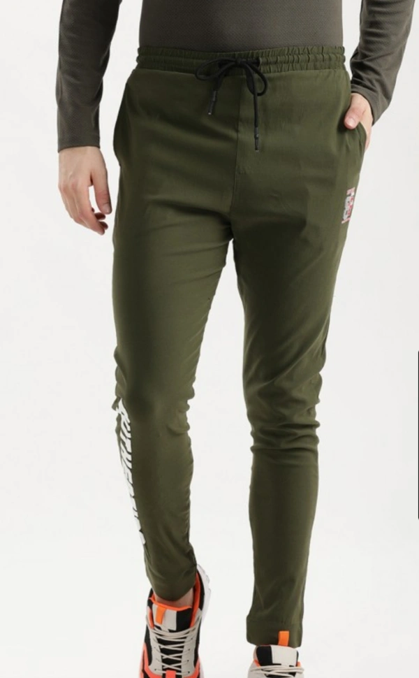 Textile Men's Track Pants - OLIVE GREEN, S , L , M , XL , XXL 