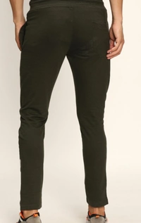 TEXTILE MENS HOISERY TRACK PANTS - OLIVIE GREEN, S , L , M , XL , XXL
