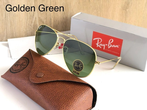 RDM  GLASS WITH REYBAN POUCH.  ORIGI  - dark black , full black , green , drak brown 