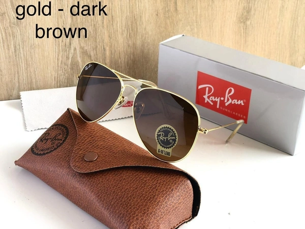 RDM  GLASS WITH REYBAN POUCH.  ORIGI  - dark black , full black , green , drak brown 