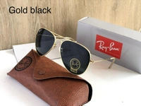 RDM  GLASS WITH REYBAN POUCH.  ORIGI  - dark black , full black , green , drak brown 