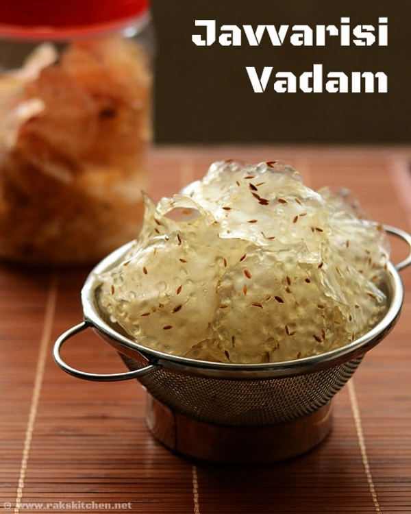 Javarisi Appalam (Sago)