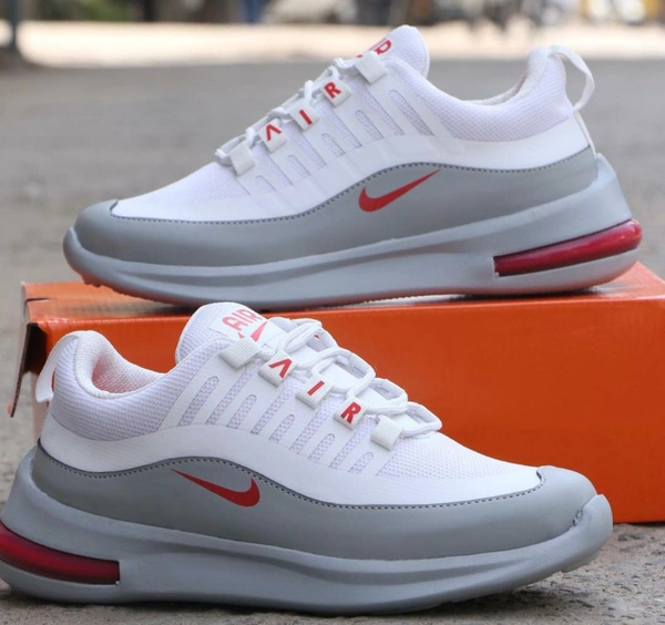 Nike shoes In 4 Colour - Red & Gray, 8