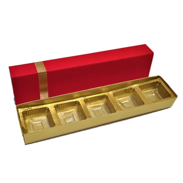 Red Message Box - 5 Cavity