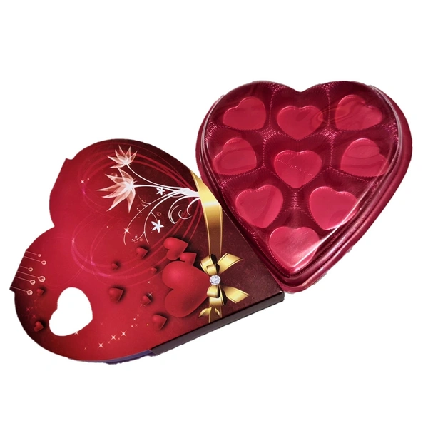 Red Heart Box - 11 Cavity