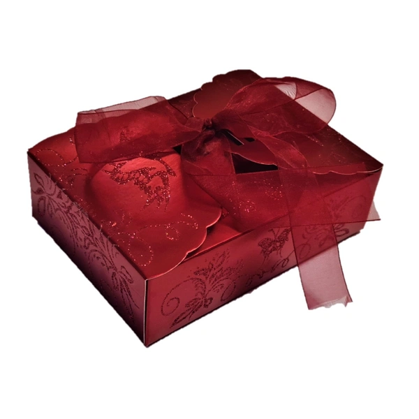 Red Designer Paper Box