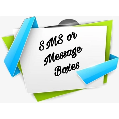 SMS Or Message Boxes