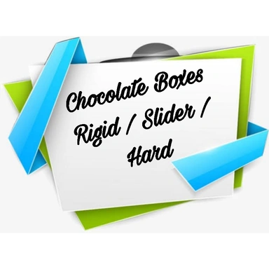 Chocolate Boxes - Rigid/Slider