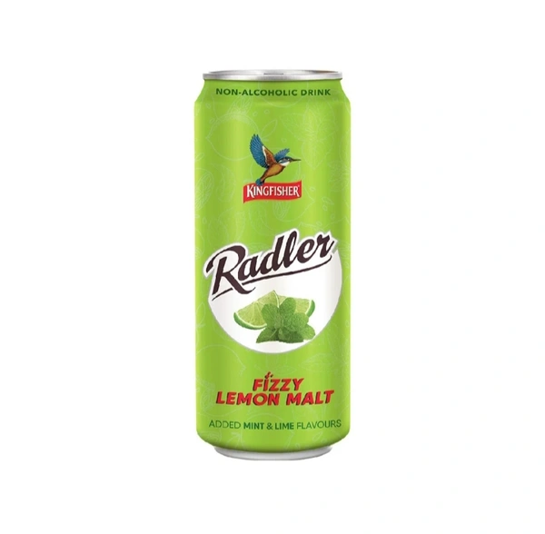 Kingfisher Radler Fizzy Lemon Malt ( Non-alcoholic Drink ) - 300ml