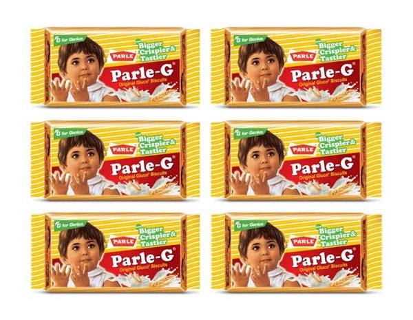 Britannia Glucos Biscuits - Parle-G  - 50 gm, 6pic