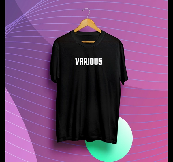T Shirt - Black Various - L, Black