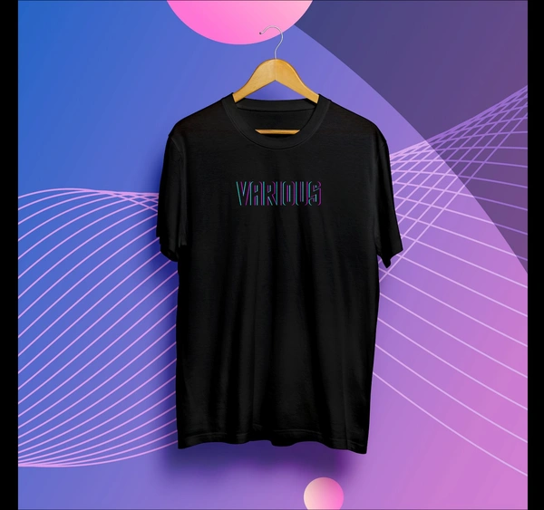 T Shirt - Premium Glitch Black - Black, M