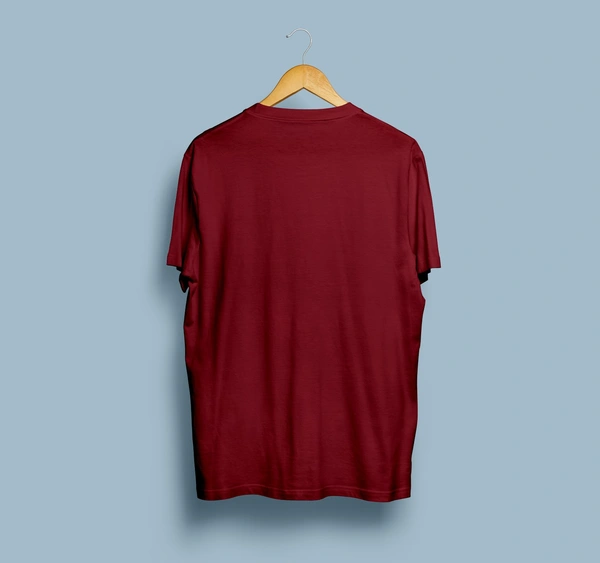 T Shirt - Maroon - Maroon, XXL
