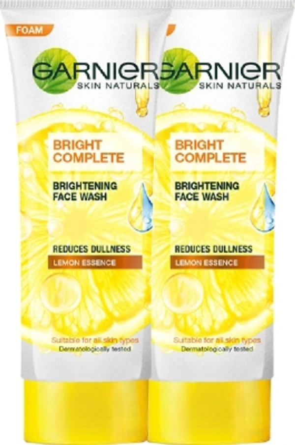 Garnier Bright Complete Brightening Face Wash - 100gm