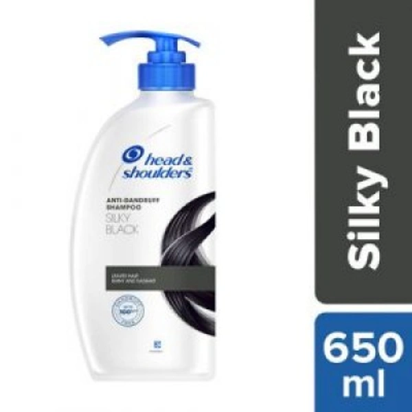 Head & Shoulders Shampoo Silky Black - 650ml