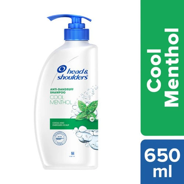 Head & Shoulders Shampoo Cool Menthol - 650ml