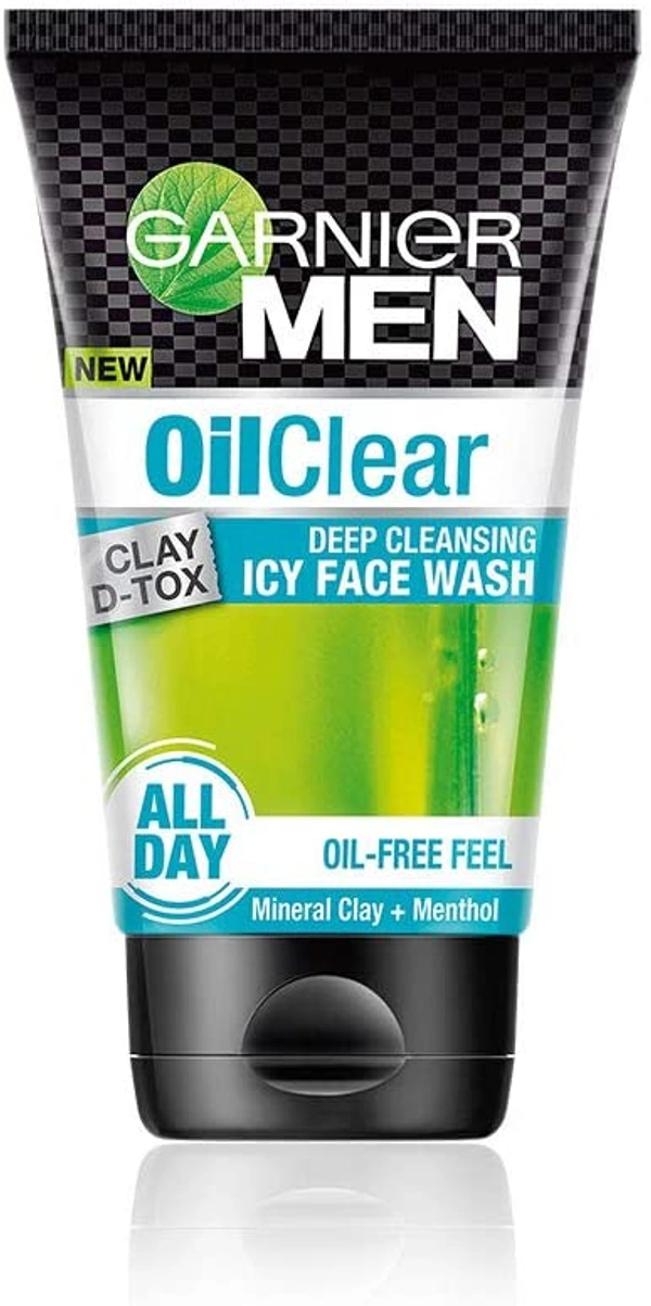 Garnier Men Oil Clear Face Wash - 100gm