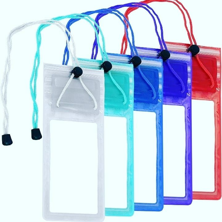 Plastic best sale mobile pouch