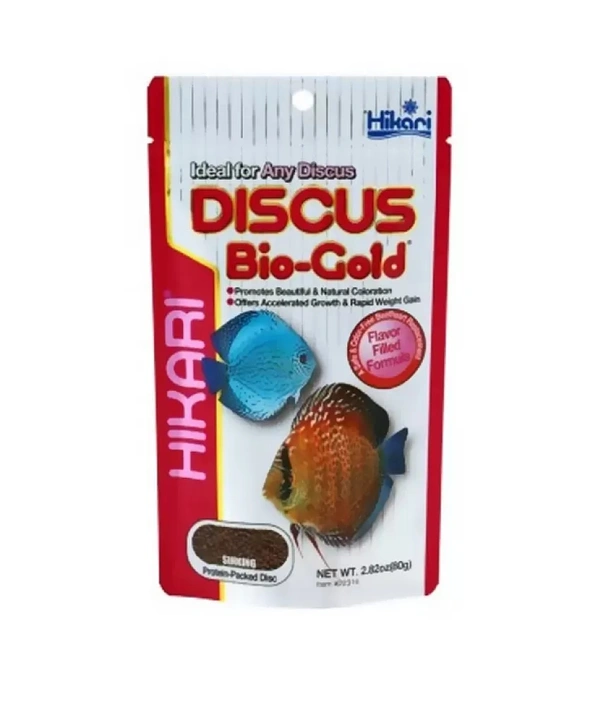 HIKARI DISCUS BIO-GOLD | DRY FOOD SPECIALY FOR DISCUS FISH  - 80 GM