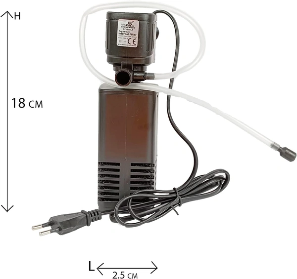 Aquarium Internal Filter|Venus Aqua RC 1000LA|15Watt, 1000L/H|Power Filter  - RC1000LA