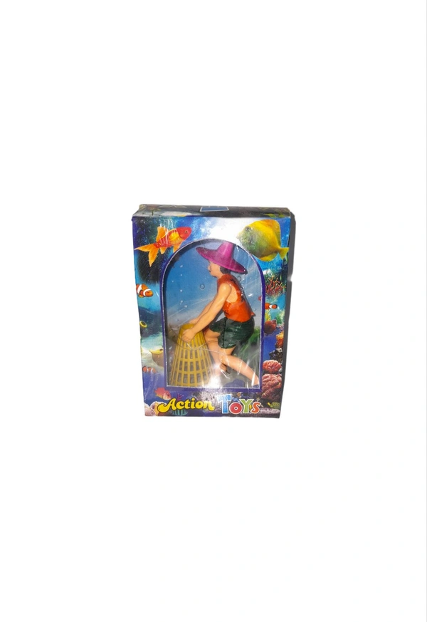 Air Operated Aquarium Decorative Showpiece (Poloman) 