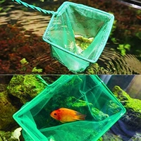 Fish Catching Net For Aquarium Purposes  - Green, 4 Inch