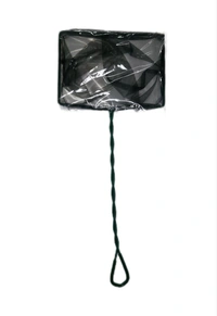 Fish Catching Net For Aquarium Purposes  - Green, 8 Inch