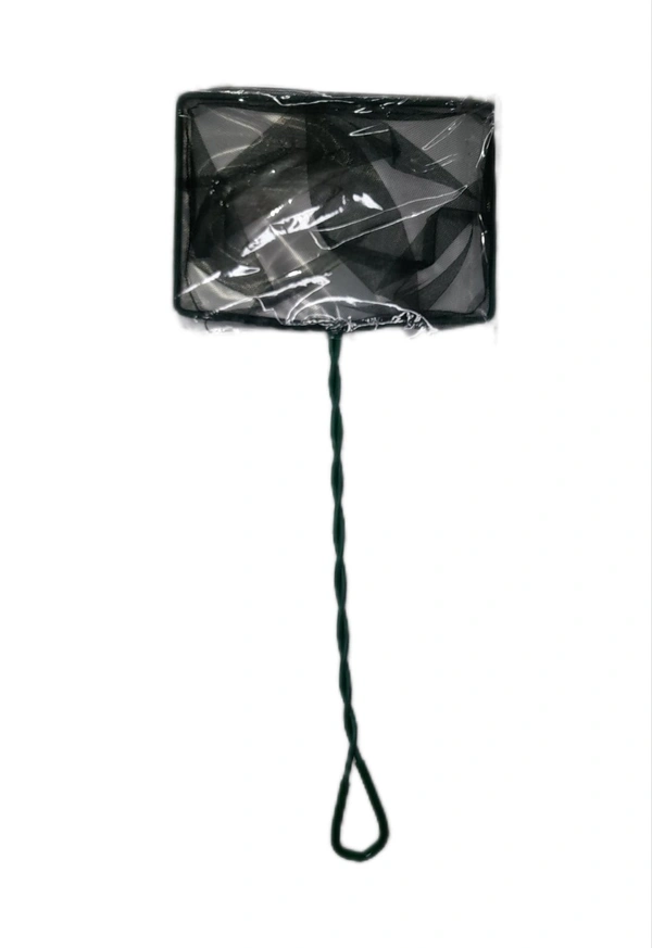 Fish Catching Net For Aquarium Purposes  - Green, 8 Inch