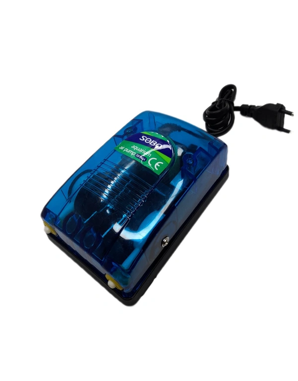 Aquarium Air Pump|Double Nozzle|SOBO SB-648A|Power: 5 Watt  - SB-648A