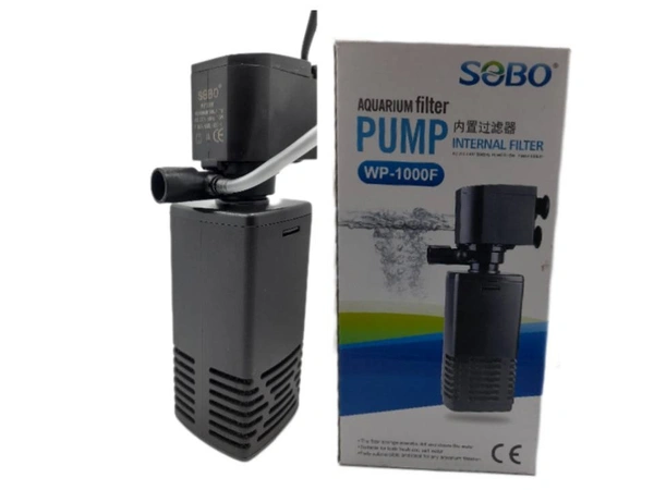 Aquarium Internal Filter / Power Filter|SOBO WP-1000F_POWER : 15W_F.MAX :650L/HR  - WP-1000F